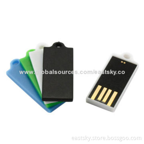Custom Colorful mini USB Flash Drive with Capacity of 64MB to 32GB and COB Technology, USB2.0 Host I